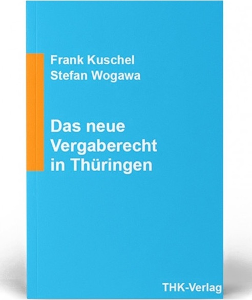 Cover: Das neue Vergaberecht in Thüringen