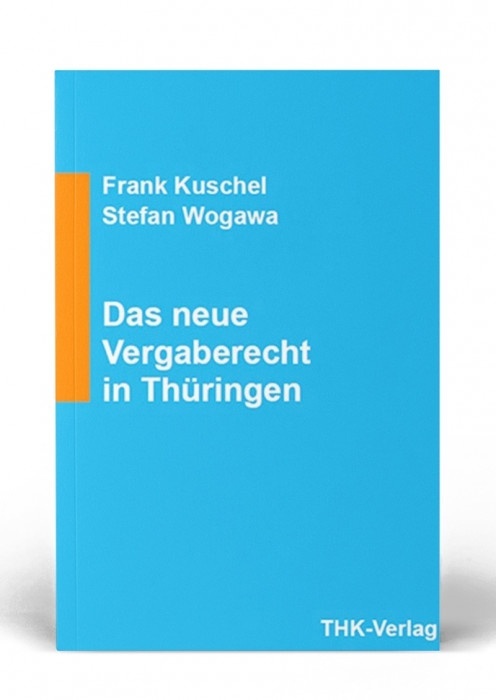 Cover: Das neue Vergaberecht in Thüringen